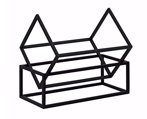 THE BESTSELLERS 29994 Magazine Rack, Book Holder, Magazine Organizer for Living Room, Office and Kitchen - Black - Made in India-picture-21