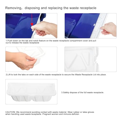 image for FEATCH 20 Pack Litter Box Waste Receptacles for Littermaid 3rd Edition