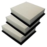 CA8243 Replacement 3 Pack Engine Air Filter for Ford Explorer 1997-2002 Ranger 1997-2004 2009-2011