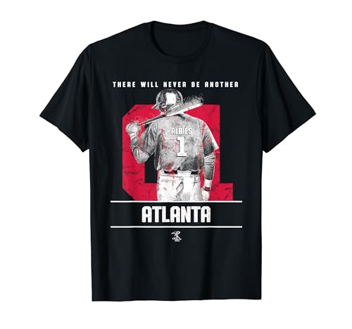 Ozzie Albies - There Will Never Be Another - Apparel - T-Shirt Ozzie Albies - There Will Never Be Another - Apparel - T-Shirt