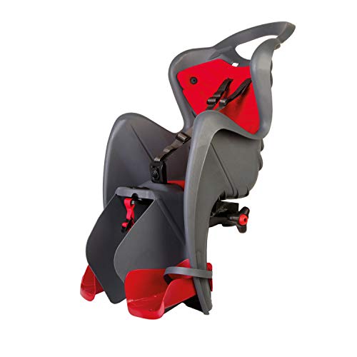 Mr. Fox Asiento Posterior Bicicleta Infantil, Gris Oscuro