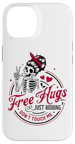 Free Hugs Don't Touch Me y[A X}zP[X iPhone 14 p