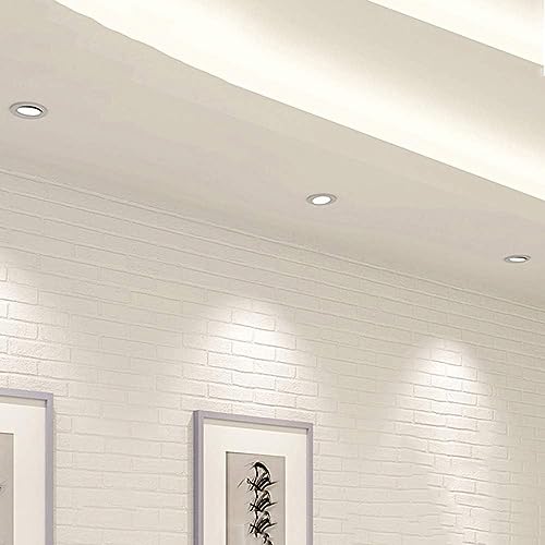 Plafonniers LED ronds warm light à haute luminosité durable - 5