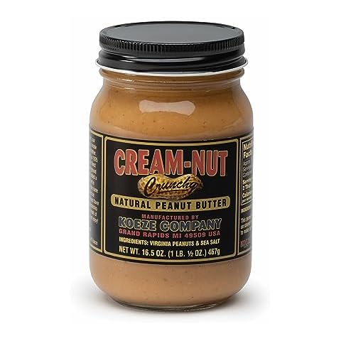 Cream-Nut Crunchy Natural Peanut Butter Cover