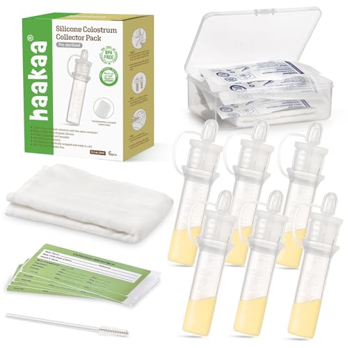 haakaa Colostrum Collector Kit Breast Milk...