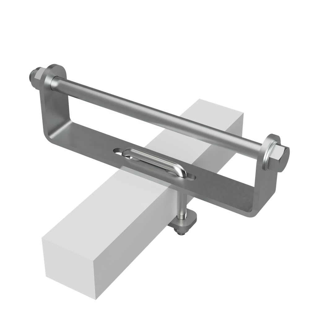 SUPROD Polyurethan Seitenrolle mit Halter Sliprolle Bootstrailer Sliphilfe verzinkt