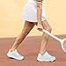 Ablanczoom Womens Sneakers Walking Shoes: Comfortable Breathable Non Slip Shoes for Tennis Gym Workout Casual Athletic White