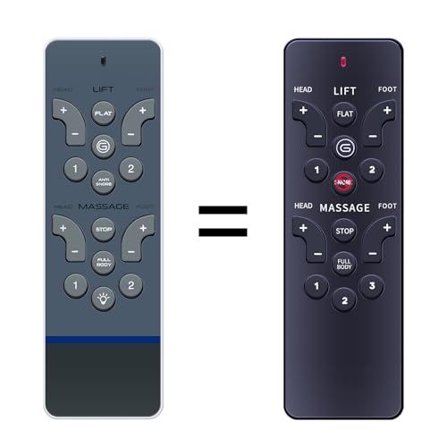 Télécommande de rechange lits réglables Serta Motion Select sans fil