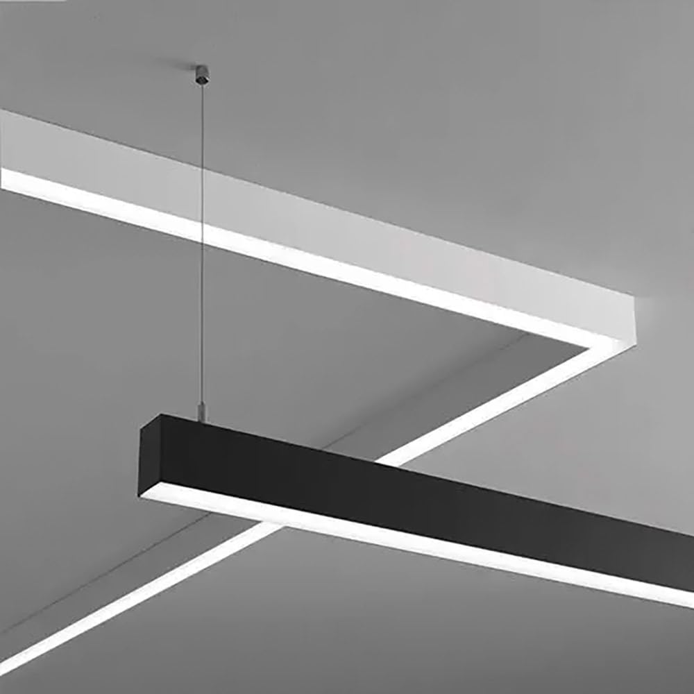 ledbox Lámpara colgante/superficie METRO, ampliable, 50W, 150cm, 3CCT, blanco, 3000-4000-6000K