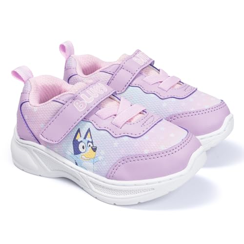 Bluey Toddler Sneakers Purple Size 8 Polyurethane Hook & Loop