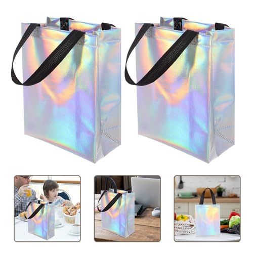 Bolsas reutilizables para obsequios de eventos que no se rompen con asas VILLCASE 7