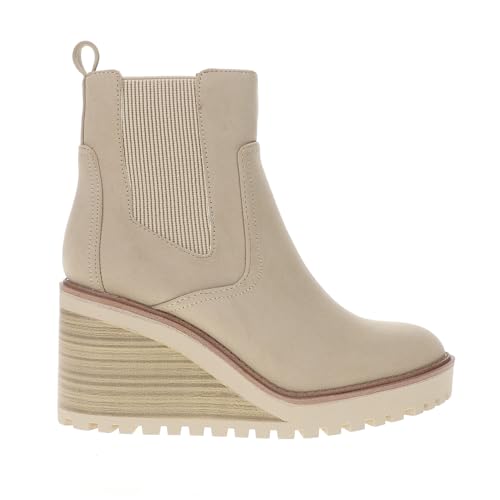 MIA Womens Corin Round Toe Chelsea Casual Boots Ankle High Heel 3