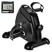Mini Exercise Bike, AGM Digital Under Desk Bike Foot Cycle Arm & Leg Peddler Machine with LCD Screen Displays（Black）