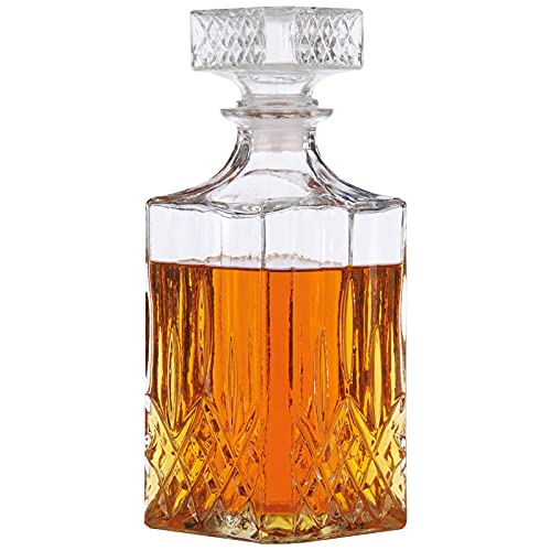 Alpina - Carafe à whisky - Carafe en verre - Cognac - Liqueur - Carafe à whisky