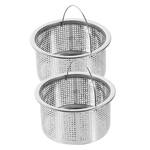 Colador de acero inoxidable para fregadero de cocina miniatura 6