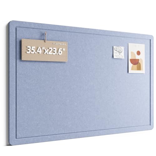 Fluxynara Felt Bulletin Board,35.4"x23.6",Lavender