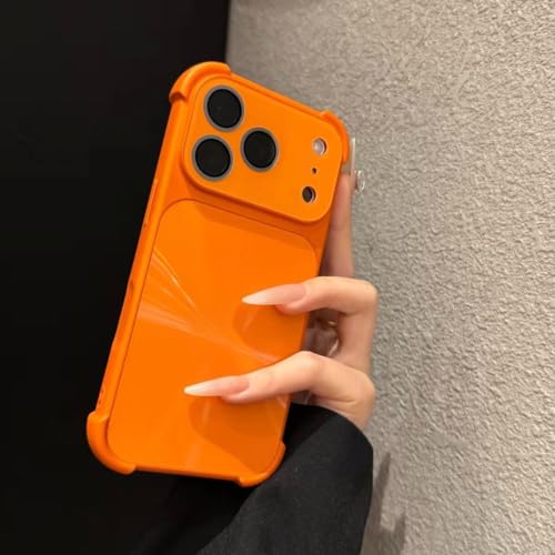Évitez les bris d'écran sur iPhone 14 Pro Max avec l'étui antichute laser orange