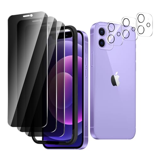 Verre anti-espion iPhone 12 pour protéger votre écran au bureau et en voyage