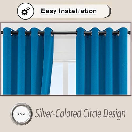 Rideaux polyester haute ombrage isolation thermique insonorisants - 5