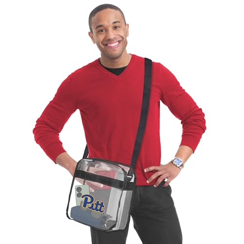 Littlearth NCAA Clear Carryall Crossbody Bag2