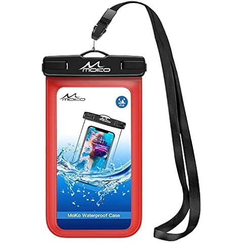 MoKo Waterproof Phone Pouch with Lanyard Cover