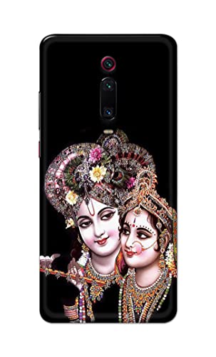 Image of PRINTFIDAA� Printed Hard Back Cover Case for Mi Redmi K20 | Redmi K20 Pro Back Cover (Radha Krishna) -2808