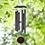Pvifvi Wind Chimes for Outside Deep Tone, 38" Large WindChimes with 6 Tubes, 100% Rustproof Aluminum, Memorial Gift or Garden Patio Porch and Outdoor Décor(Bronze)