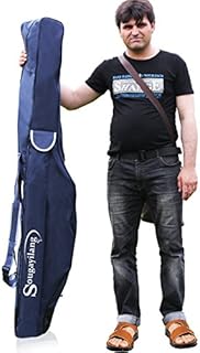 Sougayilang Soft Fishing Rod Case Carrier Bag Fishing Rod Bag Fishing Case Organizer-170cm/5.58ft