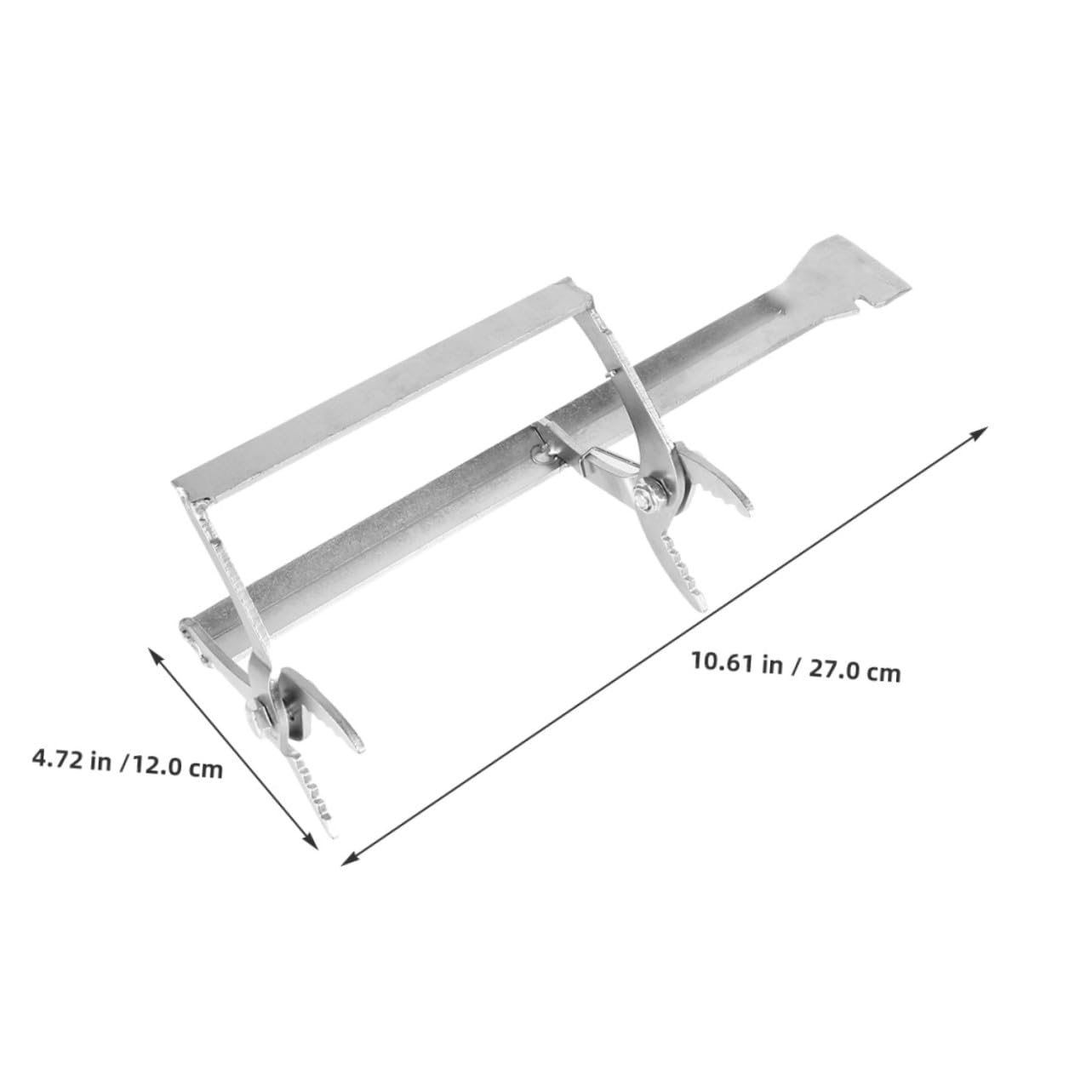 SUPVOX 2pezzi Forniture Per Apicoltura Attrezzo Per Arnia Con Supporto Per Telaio in Metallo Strumento Di Presa Per Telaio Raschietto Per Apicoltori Per Attrezzatura Per Raccolta Del Nett