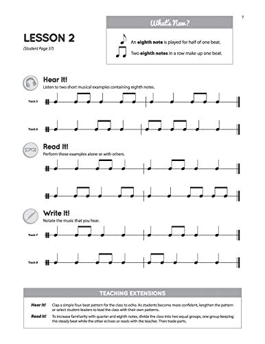 Hear It, Read It, Write It!: 30 Sequential Music Dictation Lessons, Book & CD - Image 4
