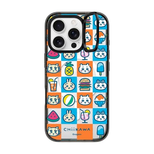 CASETiFY CpNgOX^h MagSafeΉ iPhone 16 Pro P[X [LbNX^h / 2m̗NA (MILKi3{) / Chiikawa Co-Lab] - Chiikawa Summer Tile