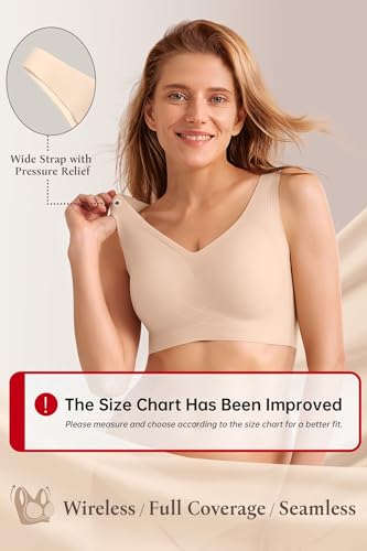 Push Up Bra for Women Wireless Bralettes No Underwire Seamless Tshirt Bras2