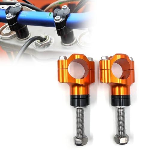 Rehausseur de guidon moto 1 1/8" en alliage alu CNC robuste