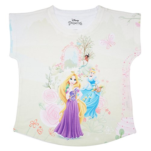 Image of Disney Girl's Solid Regular Fit Shirt