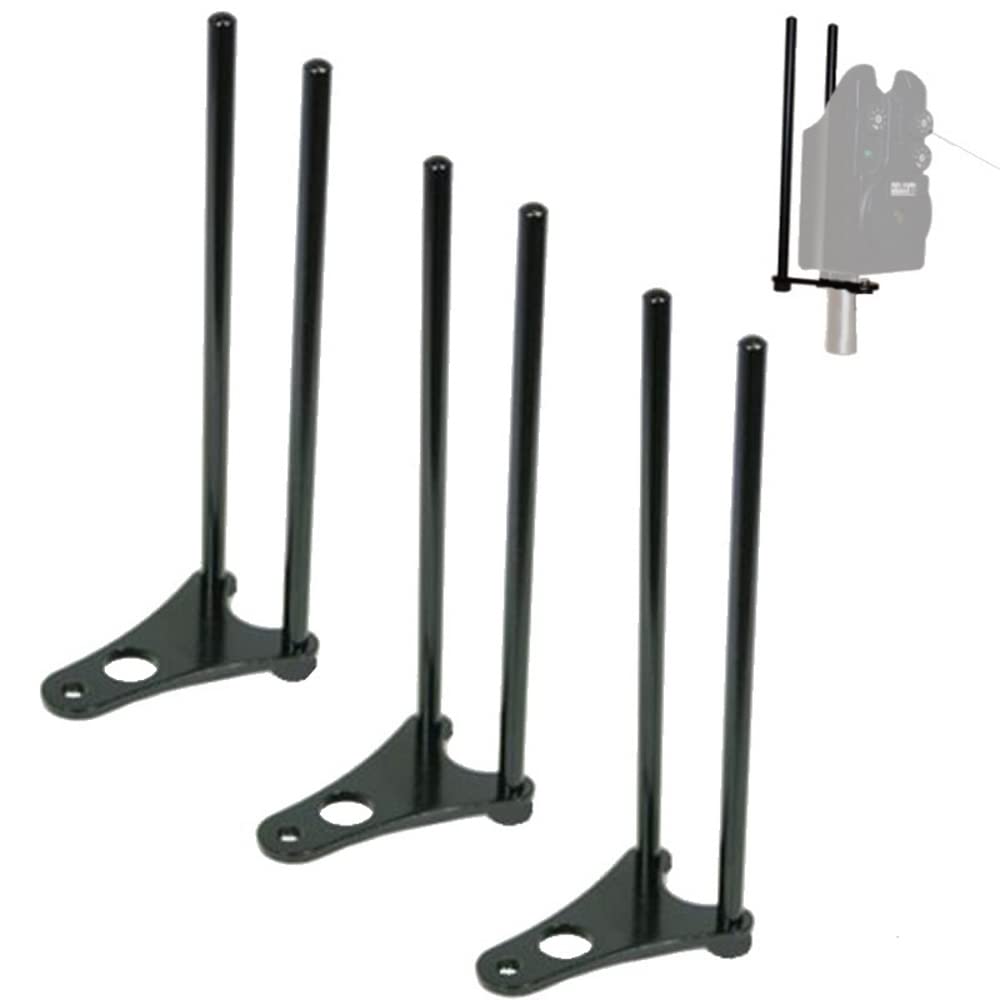 Ngt Black Q-Dos Super Light Alloy Snag Ears Bars X 3