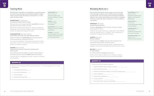 Zephyros Press Lele, Chris The Vocabulary Builder Workbook: Simple Lessons And Activities To Teach Yourself Over 1,400 Must-Know Words thumb #7