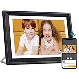 WOZIFAN Digital Photo Frame, WiFi 10 Inch Digital Picture Frame with 16GB Storage Share Photos and...