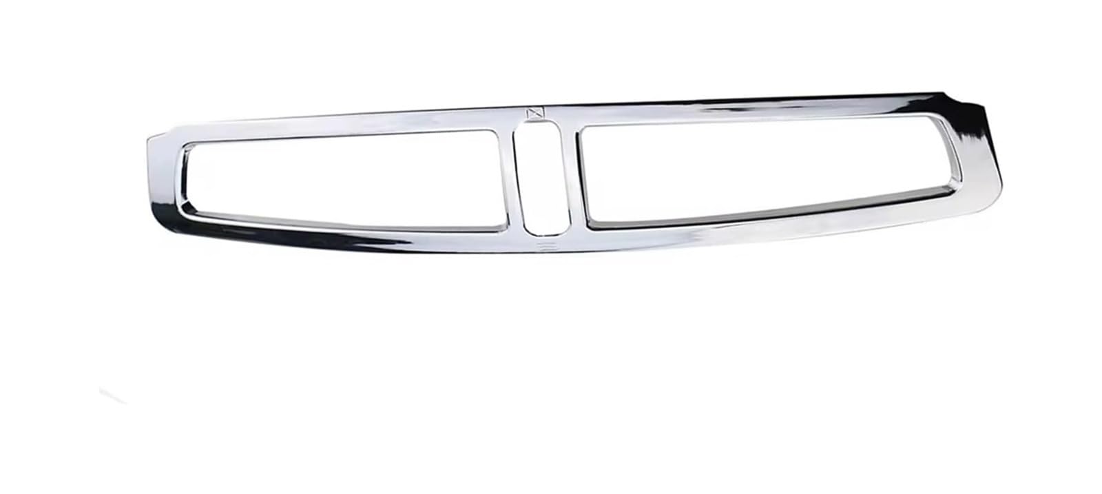 Dashboard Air Conditioning Deflector Car Chrome Trim Sticker Air Conditioning Outlet Decoration Cover Interior for Kuga 2013 2014 2015 2016 2017 ABS