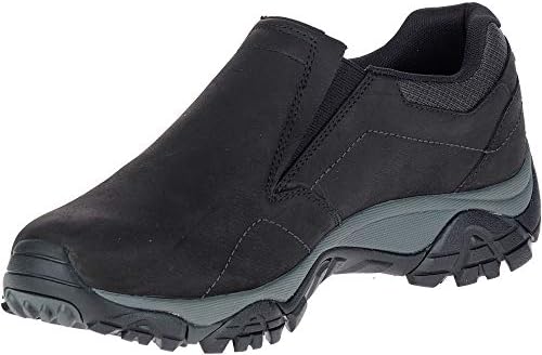 Merrell Men's Moab Adventure MOC Hiking Shoe, Black, 9 M US