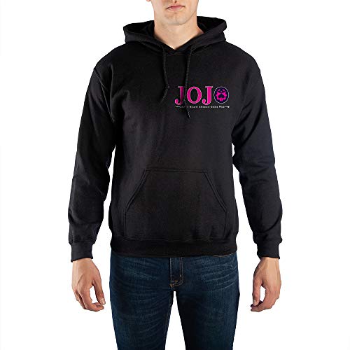 Jojos bizarre adventures manga series mens black hoodie…