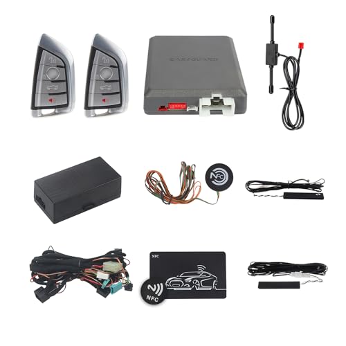 EASYGUARD EC211PP-BM2-NFC-D2-3 CAN Bus PKE Passive keyless Entry Remote Starter fit for BMW M2 F87 // M4 F82 F83 // M5 F90 // M8 F91 F92 // X3M F97 // X5M F85 // X6M F86