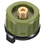GARIOUANS Gasflaschen Adapter Robuster Tankverbinder Für Camping Outdoor Kocher Umrüster Grün