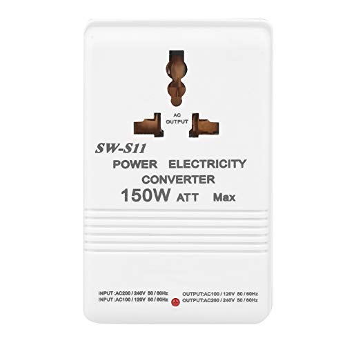 Convertidor de Voltaje Step up/Down, Transformador Dual 220V a 110V / 110V a 220V SW S11 Enchufe CN