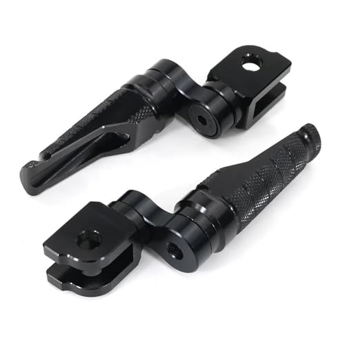 Verstellbare Motorrad-Fußrasten Vorne Für SUZUKI Für KATANA SFV650 GLADIUS SV650 SV650X 2009-2019(Black)