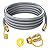 3/4" ID Natural Gas Hose,Quick Connect Fittings for NG/LP Propane Appliances, Grill,Patio Heaters,Generators, Indoors & Outdoors (36FT Natural Gas Hose)