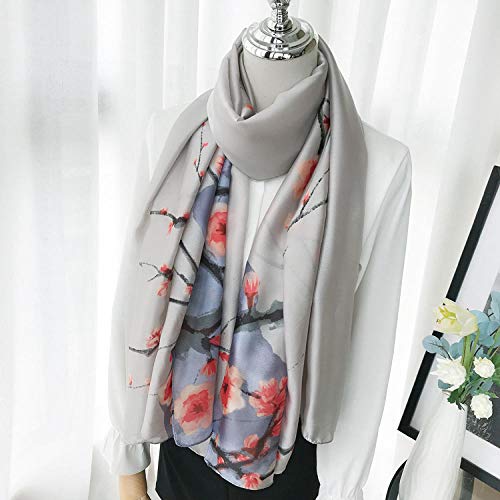 Foulard en soie de mûrier à offrir en cadeau de luxe pour femme