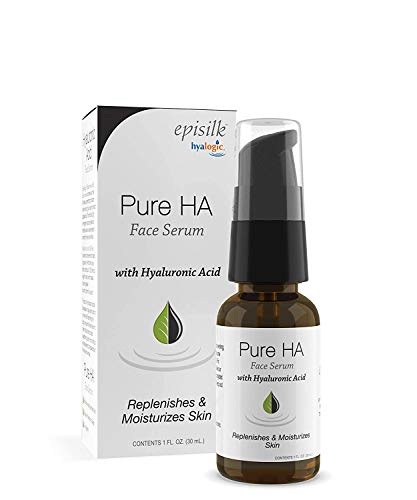 Pure Hyaluronic Acid Serum for Face - Hyalogic Natural HA Face Serum, Non-Greasy, Fragrance-Free Formula - Hyaluronic Acid Serum— Soften & Hydrate Skin | 1 Fl. oz.