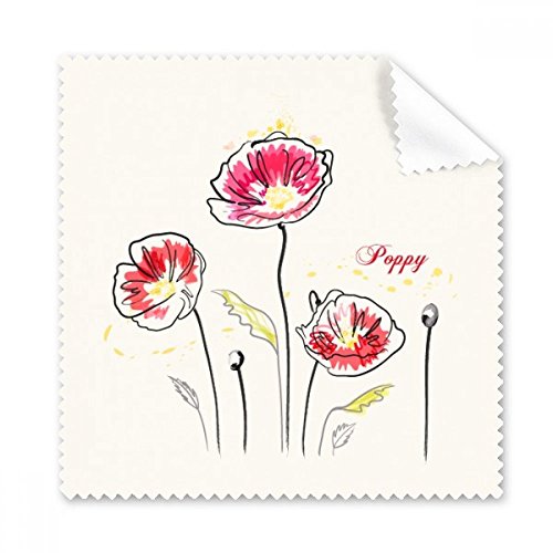 Écran sale et lunettes ternes ? Chiffon tissu pavot anti-traces