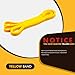 Draper's Strength Heavy Duty Resistance Stretch Loop Bands for Powerlifting Workout Exercise and Assisted Pull Ups 1. Yellow