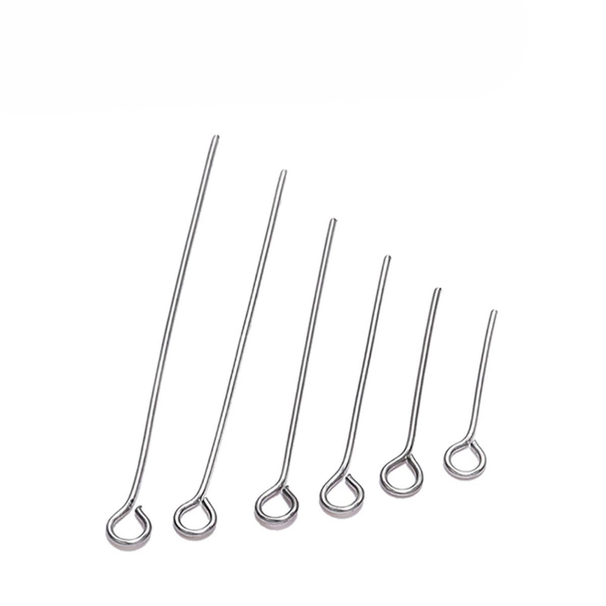 100 Stück Edelstahl Kugelkopfnadeln 70mm - Hypoallergen